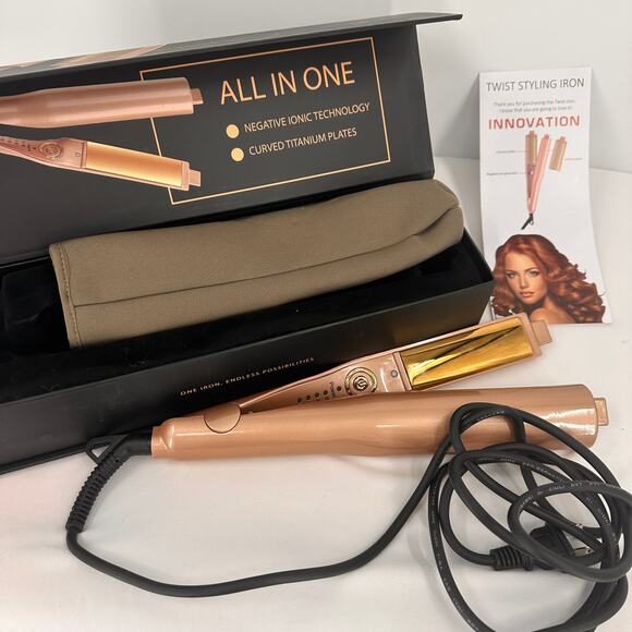 All In One Twist Styling Iron - Picture 1 of 7